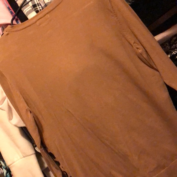 Tan Leopard Print Cardigan - Picture 4 of 4